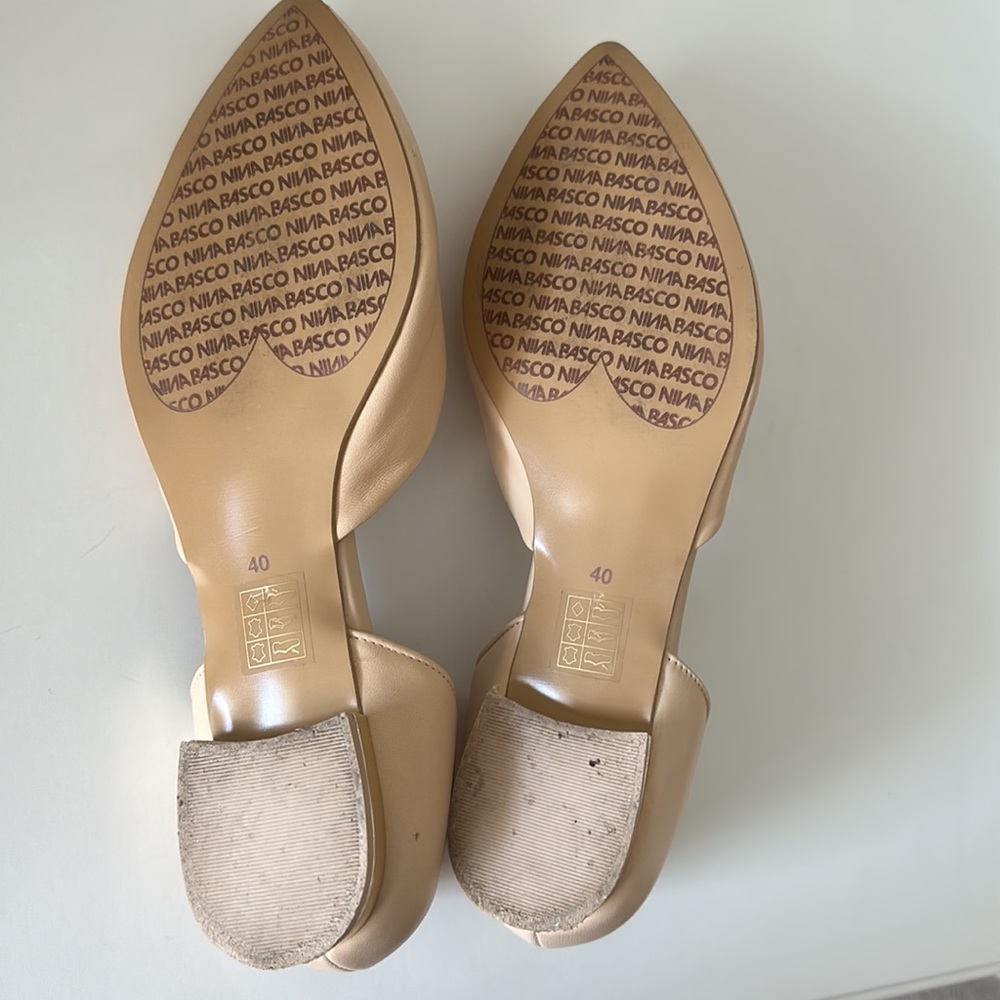 Nina Basco Leather Flats View 4